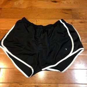 Black Running Shorts